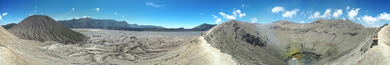 Unser Tagestrip zum Mount Bromo von Probolinggo in Indonesien