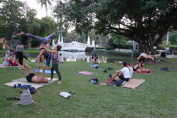 suan buak haad city park in Chiang Mai 1