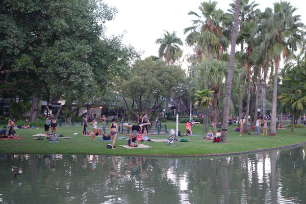 suan buak haad city park in Chiang Mai 2